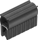 Sealing profile, self-clamping, Foam rubber EPDM; clamping profile EPDM 65 ± 5 Shore A black