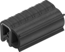 Sealing profile made of fire protection material, self-clamping, Foam rubber EPDM; clamping profile EPDM 60 ± 5 Shore A black