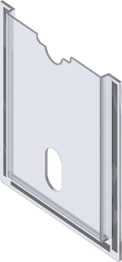 Drawing pocket self-adhesive, Styrene-Acrylonitrile / SAN crystal clear