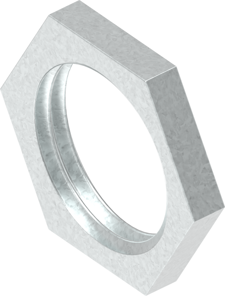 Nut M16 x 1, Steel zinc-plated