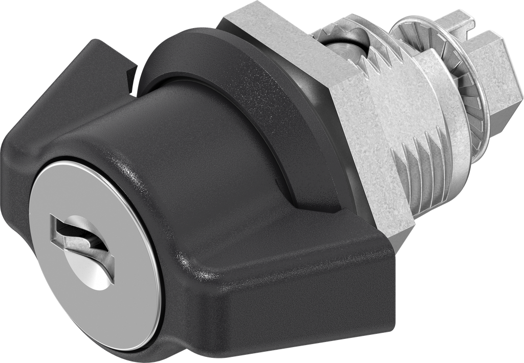 Knebel-Vorreiber Schließung 2233X, GD-Zn schwarz gepulvert