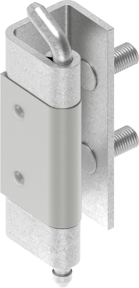 120° Hinge, Steel zinc-plated and raw