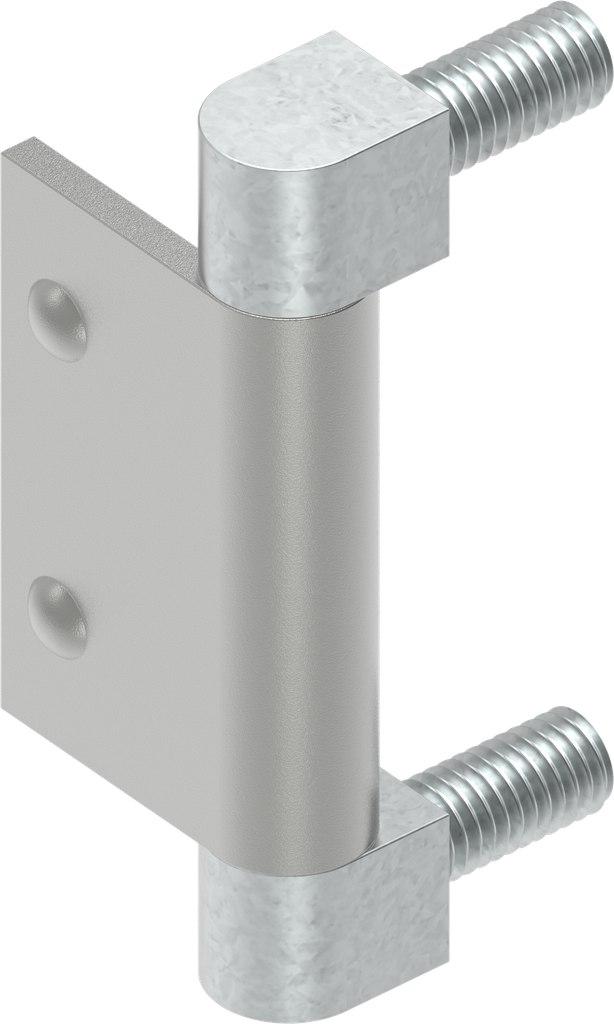 180° Hinge, Steel zinc-plated and raw