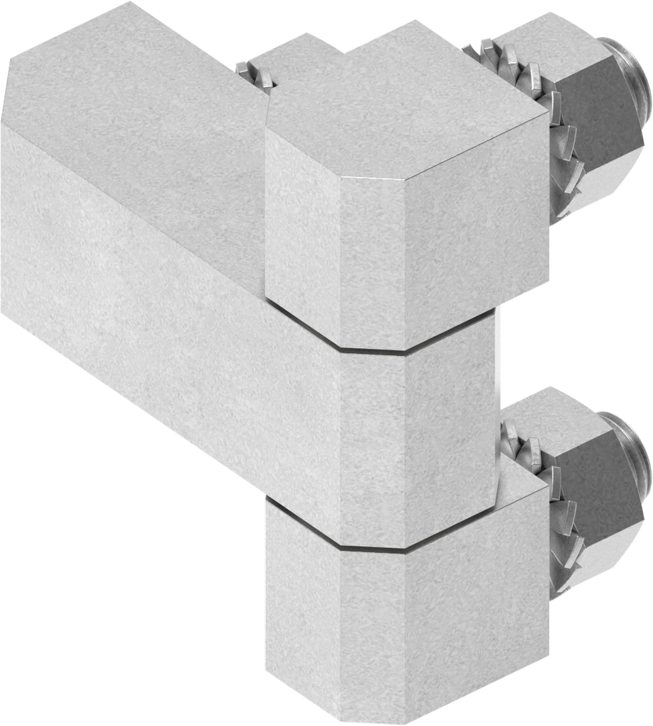 180° Scharnier, Stahl verzinkt