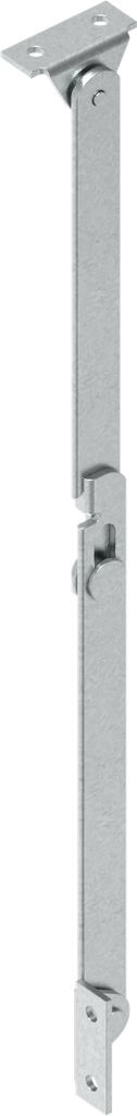 Cover stay, left version, Steel zinc-plated