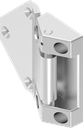 180° Hinge adjustable, Stainless steel AISI 316Ti