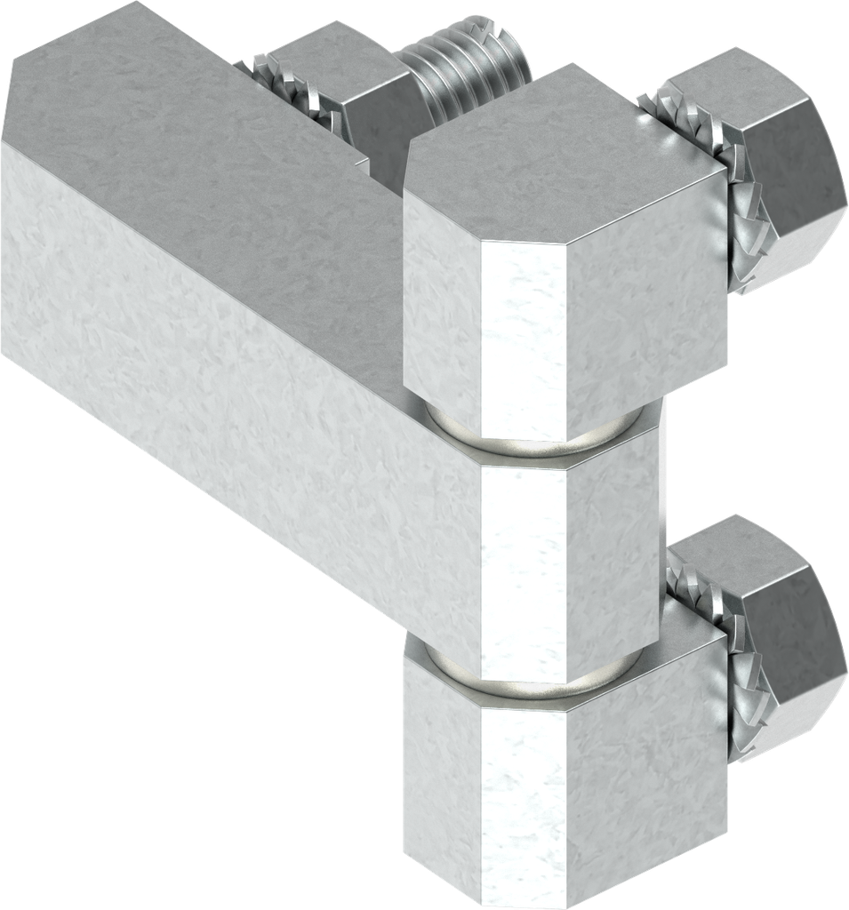 180° Hinge, Steel zinc-plated