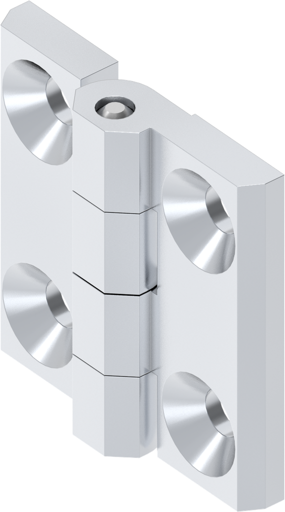 180° Hinge, Zinc die chrome-plated