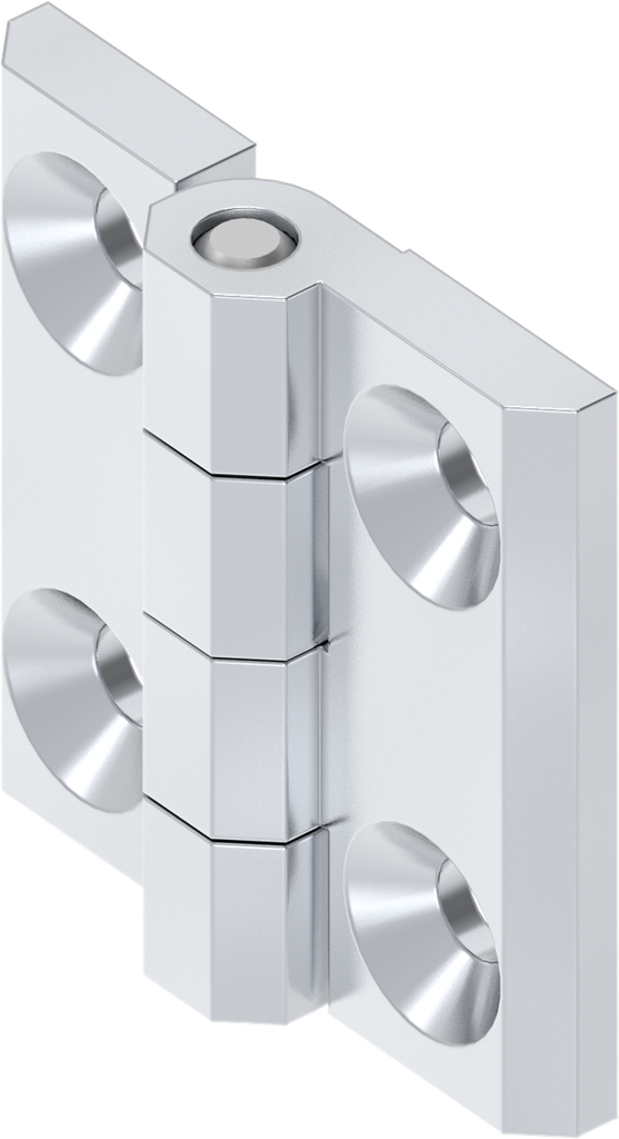 180° Hinge, Zinc die chrome-plated