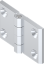 270° Hinge, Zinc die chrome-plated