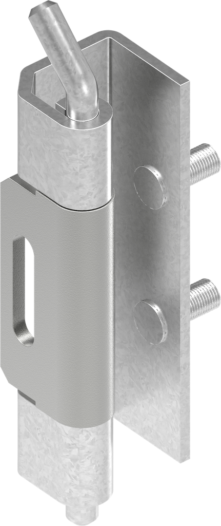 135° Hinge, Steel zinc-plated and raw