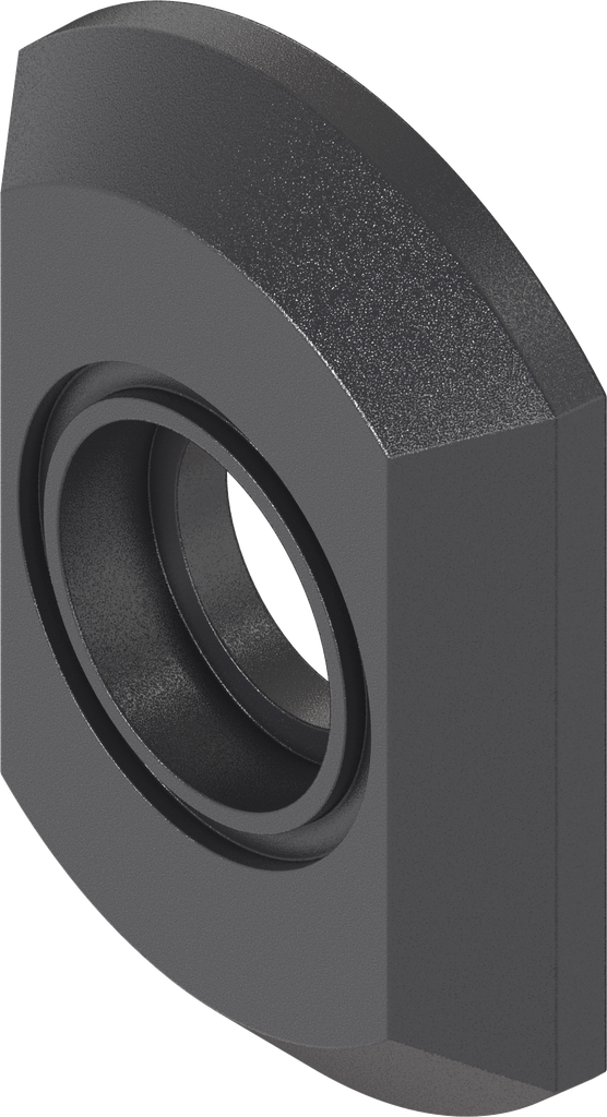 Bezel foamed, Polyamide GF black