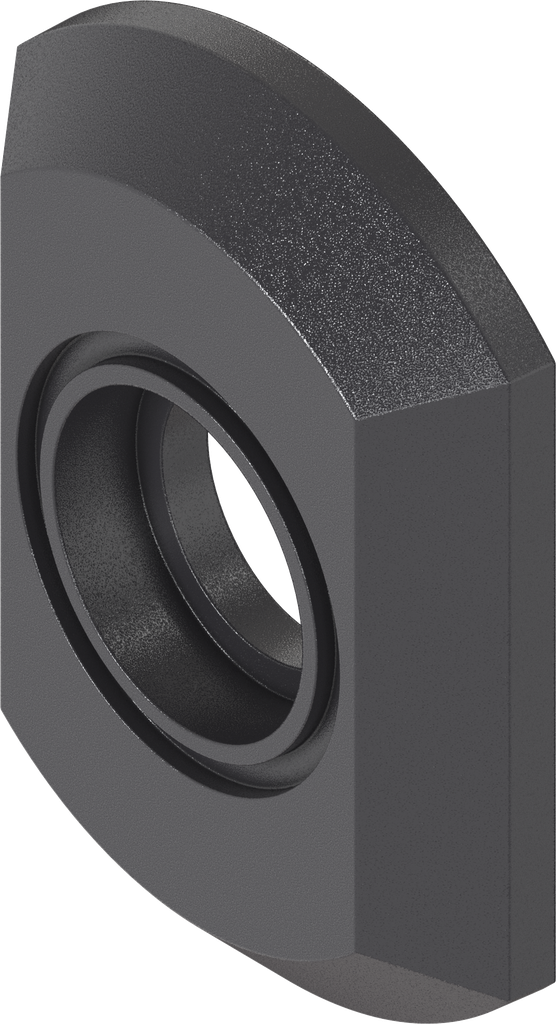 Bezel foamed, Polyamide GF black