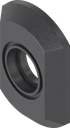 Bezel foamed, Polyamide GF black