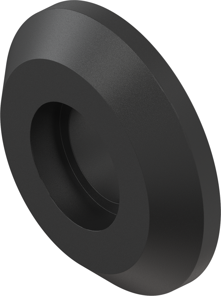 Roseta, poliamida GF negro