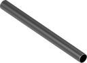 Stahlrohr Ø 30, Stahl kunststoffummantelt schwarz