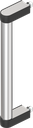 Rohrgriff, Aluminium eloxiert