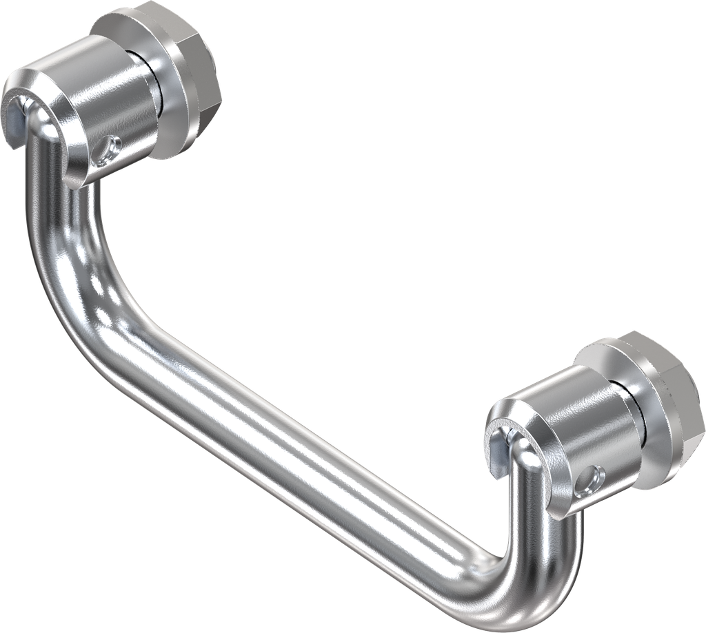 Chest handle, Steel chrome-plated