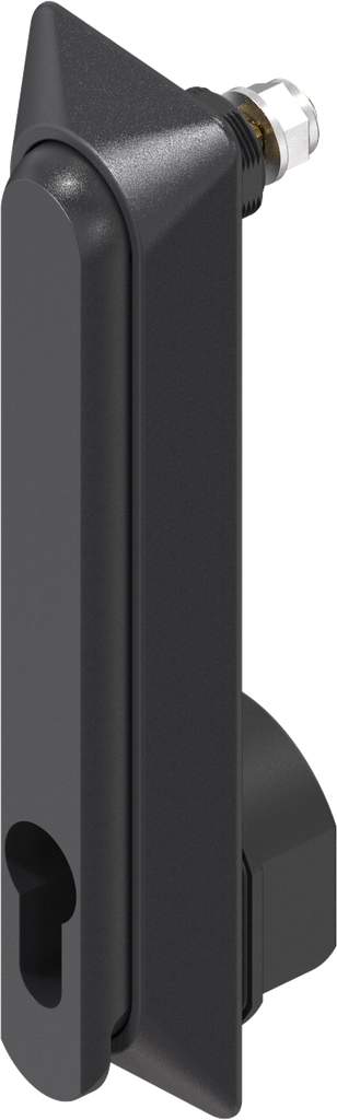 Swinghandle "long" for profile half cylinder 40 mm (A = 30 mm), Polyamide GF black