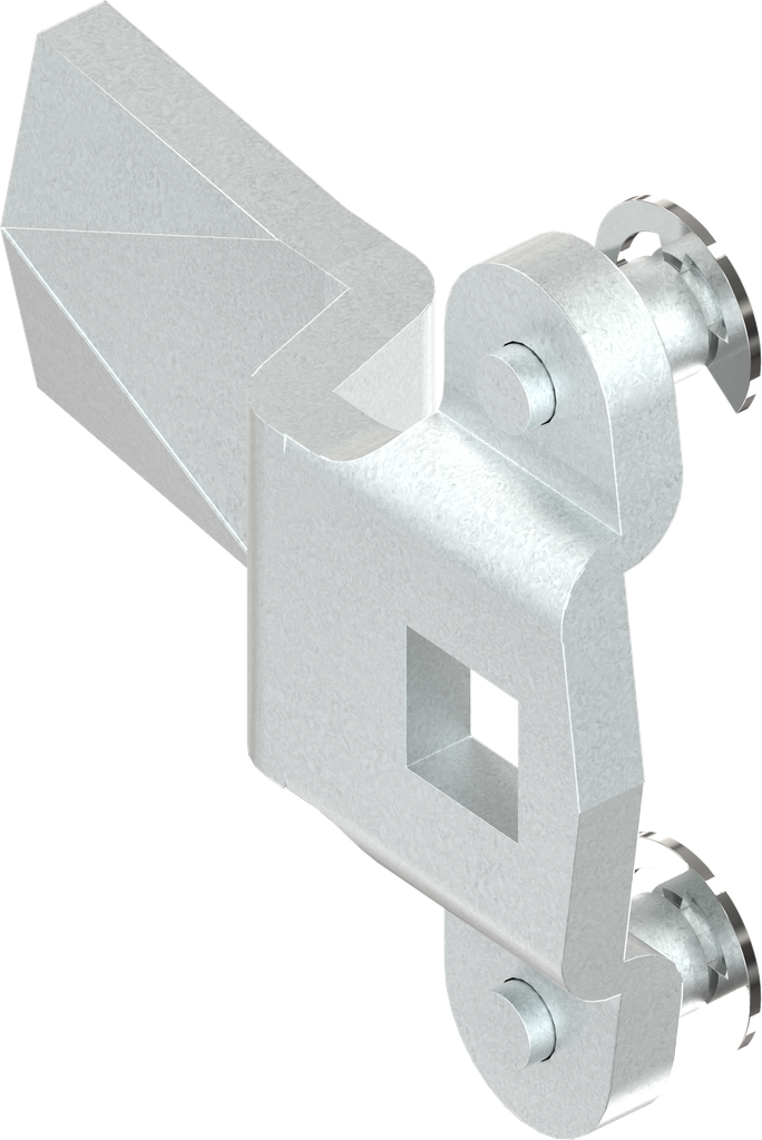 3-point cam, Steel zinc-plated