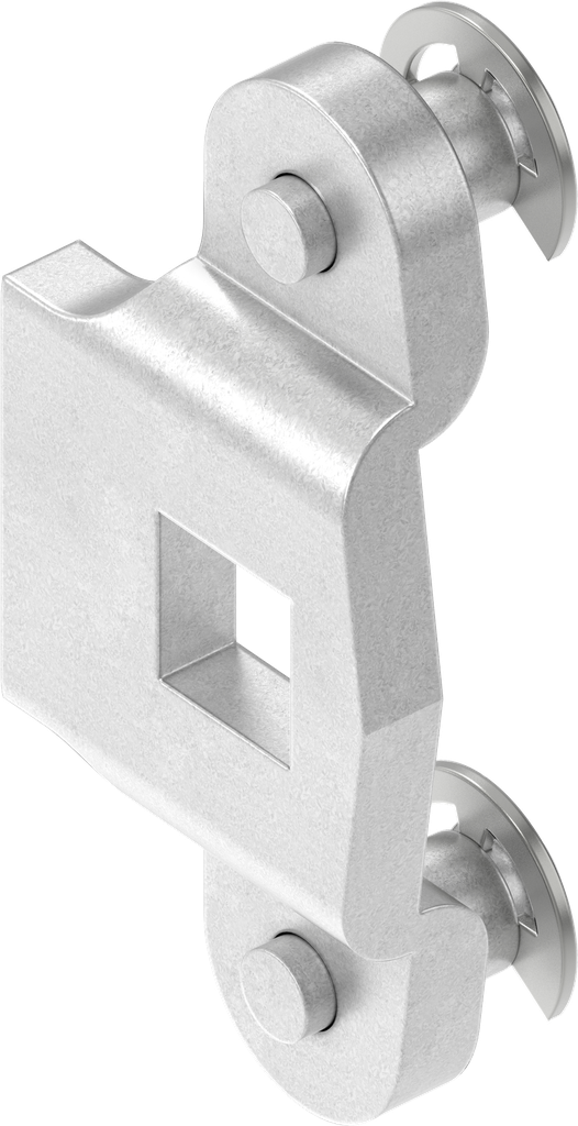 Rod control, Steel zinc-plated