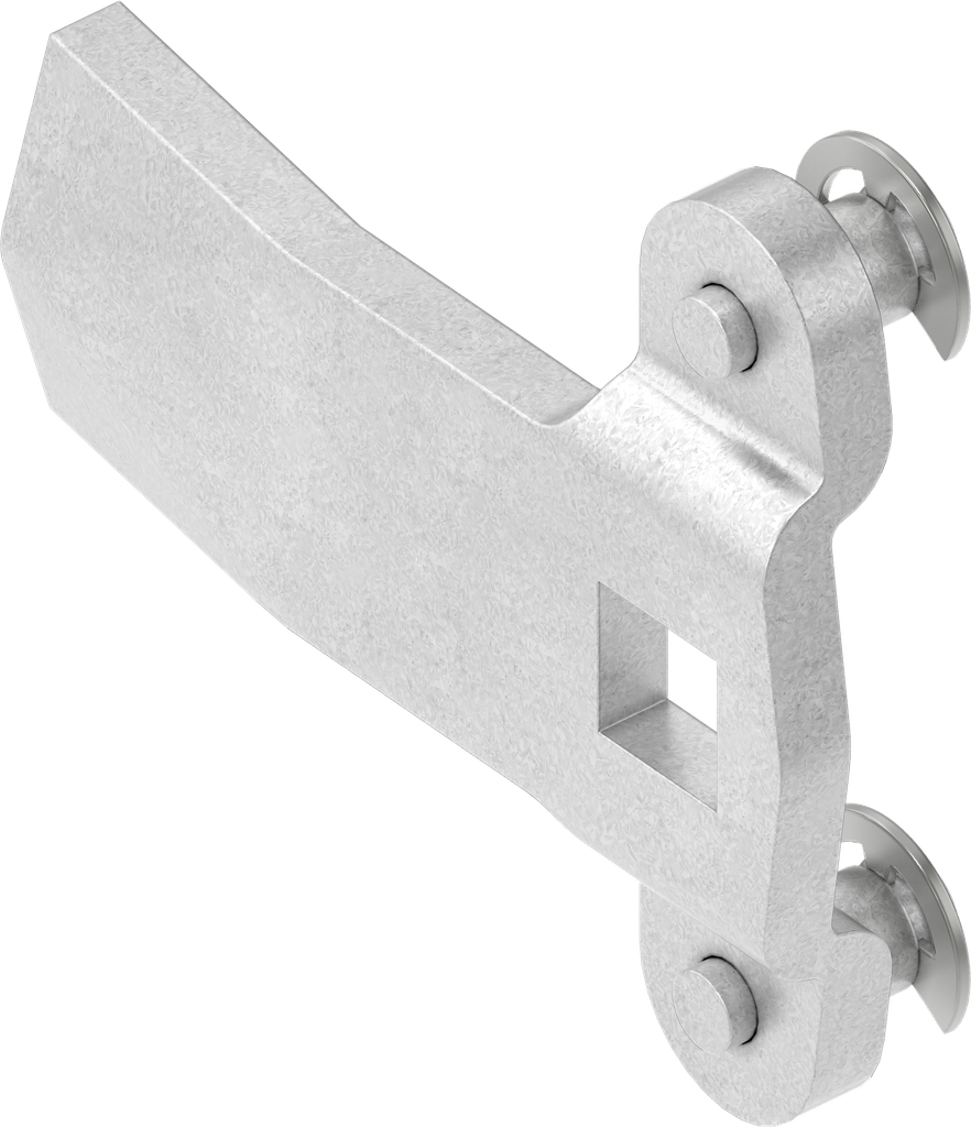 3-point cam, Steel zinc-plated