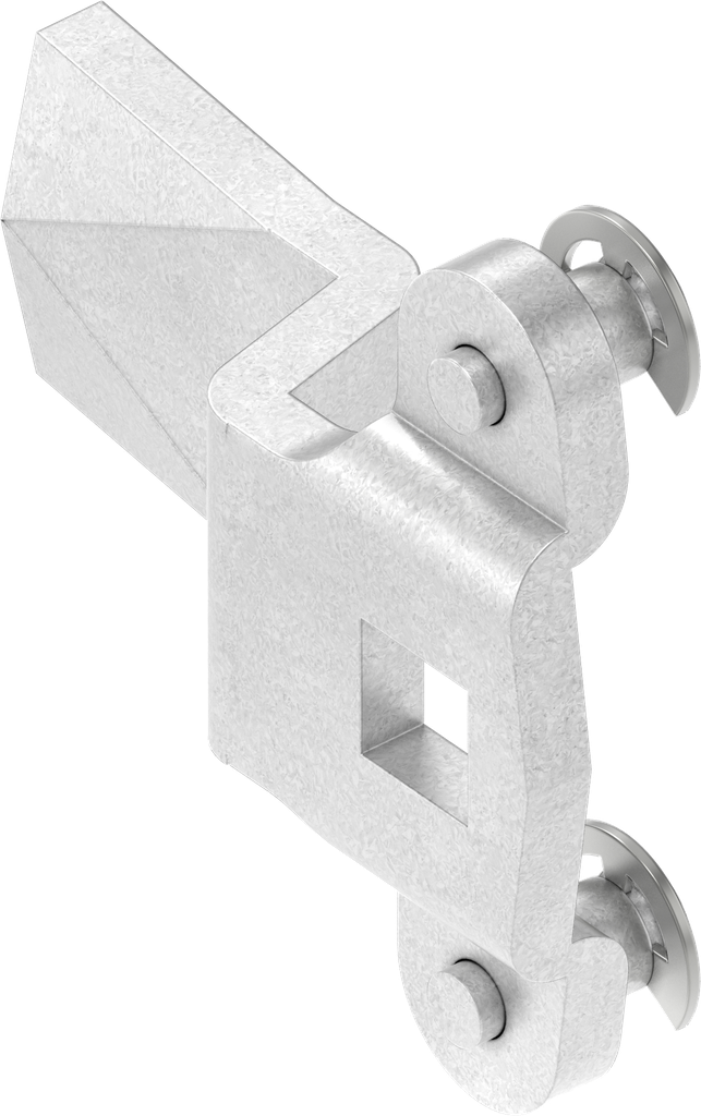 3-point cam, Steel zinc-plated