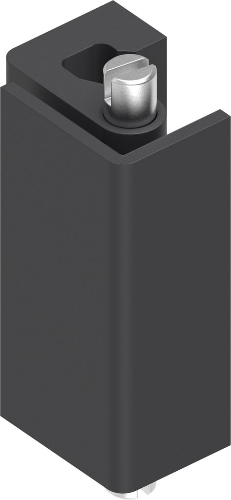 120° Scharnier mit Schnellbefestigung, GD-Zn schwarz gepulvert