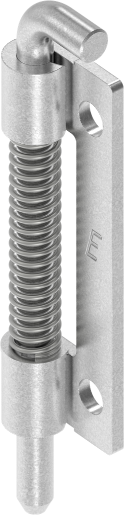 Pin hinge, right version, Steel zinc-plated