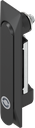 Swinghandle 1150 with insert Daimler Benz, Zinc die black powder-coated