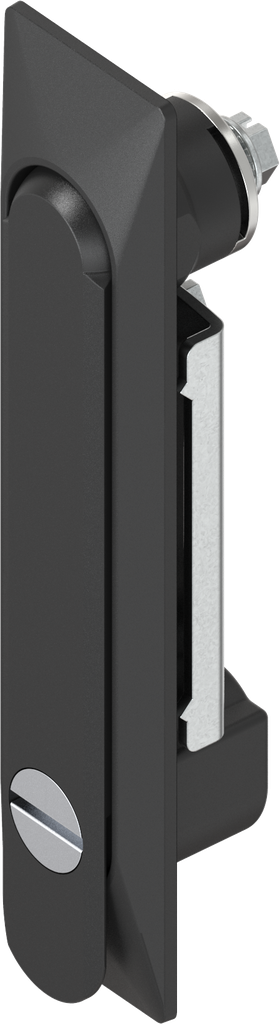 Swinghandle 1150 with insert slot 2 x 4, Zinc die black powder-coated