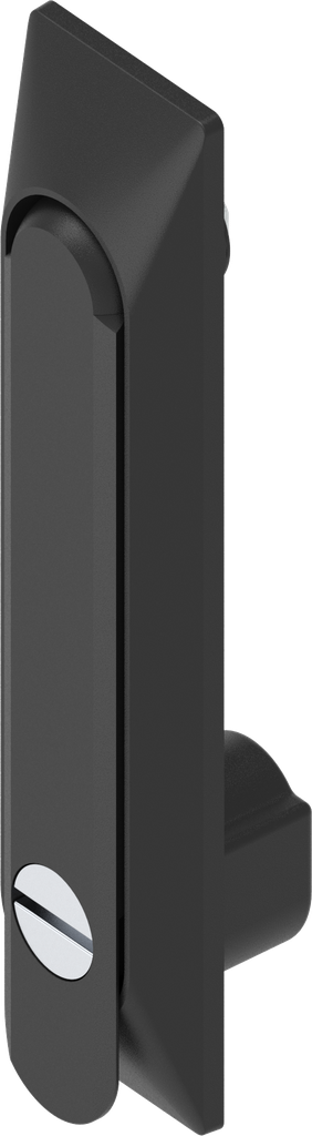 Swinghandle 1150 with universal dish with insert slot 2 x 4, Polyamide GF black