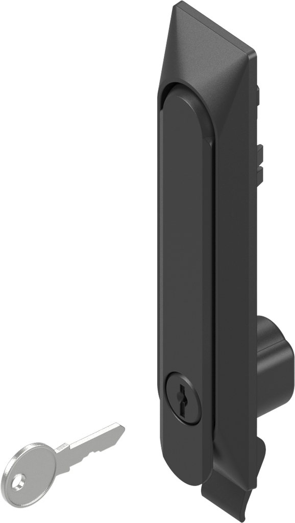 Schwenkgriff Eco 1150 Schließung EK 333, Polyamid und GD-Zn schwarz gepulvert