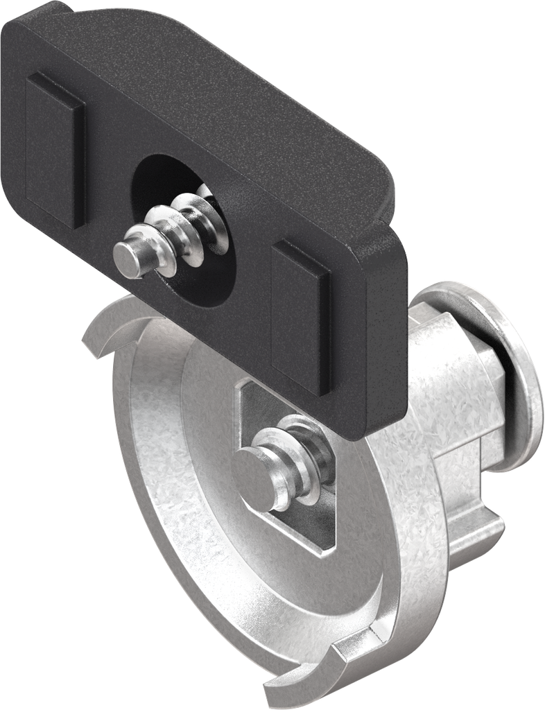 Befestigungsmaterial mit Adapter für Zunge, GD-Zn und Stahl verzinkt