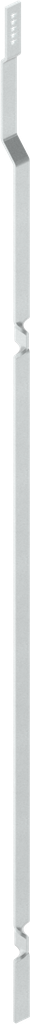 Rod with torsion for bottom, Steel zinc-plated