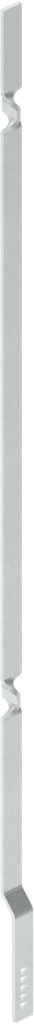 Rod with torsion for top, Steel zinc-plated