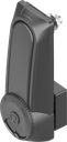 Double cylinder swinghandle  "short" with RC2 for profile half cylinder 40 mm and 45 mm (A = 30 mm and 35 mm), Zinc die black powder-coated