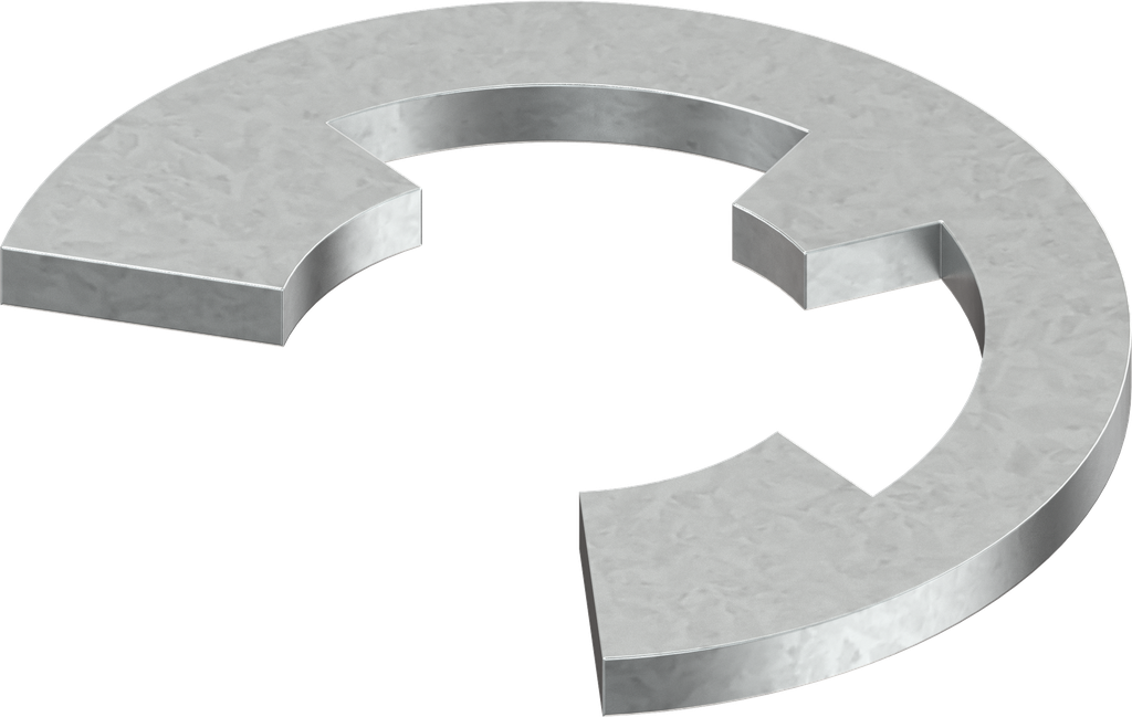 Circlip 8, Steel zinc-plated