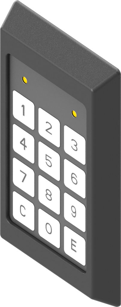 Keypad, Polyamide GF black