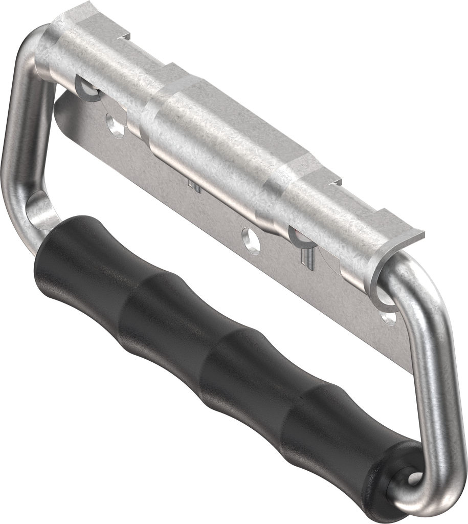 Klappgriff mit Torsionsfeder, Stahl verzinkt DS plus Top Coat
