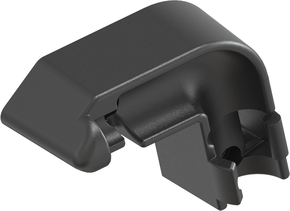 Halterung für Nothammer, Polyamid GF schwarz