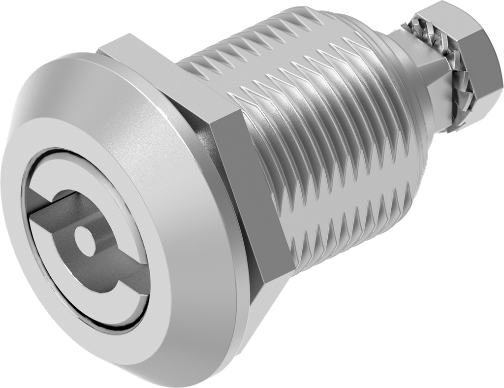 Dreh-Spann-Verschluss Doppelbart 3, Edelstahl AISI 316