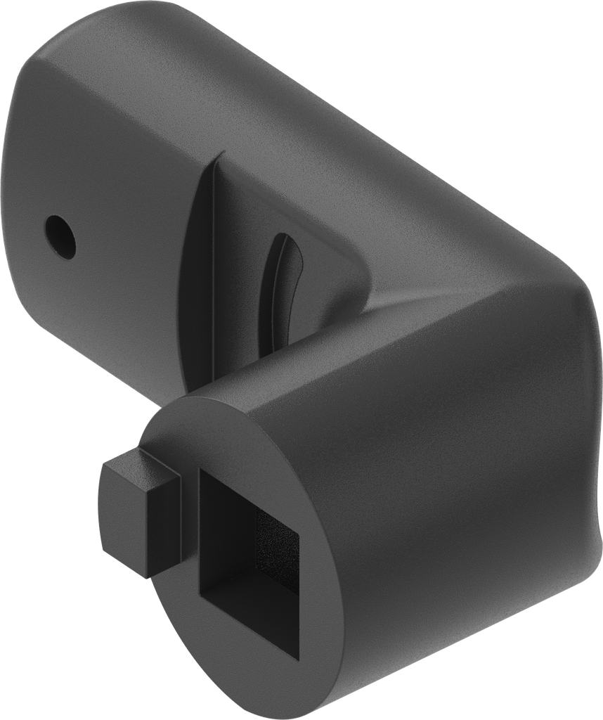 Zunge, Polyamid GF schwarz