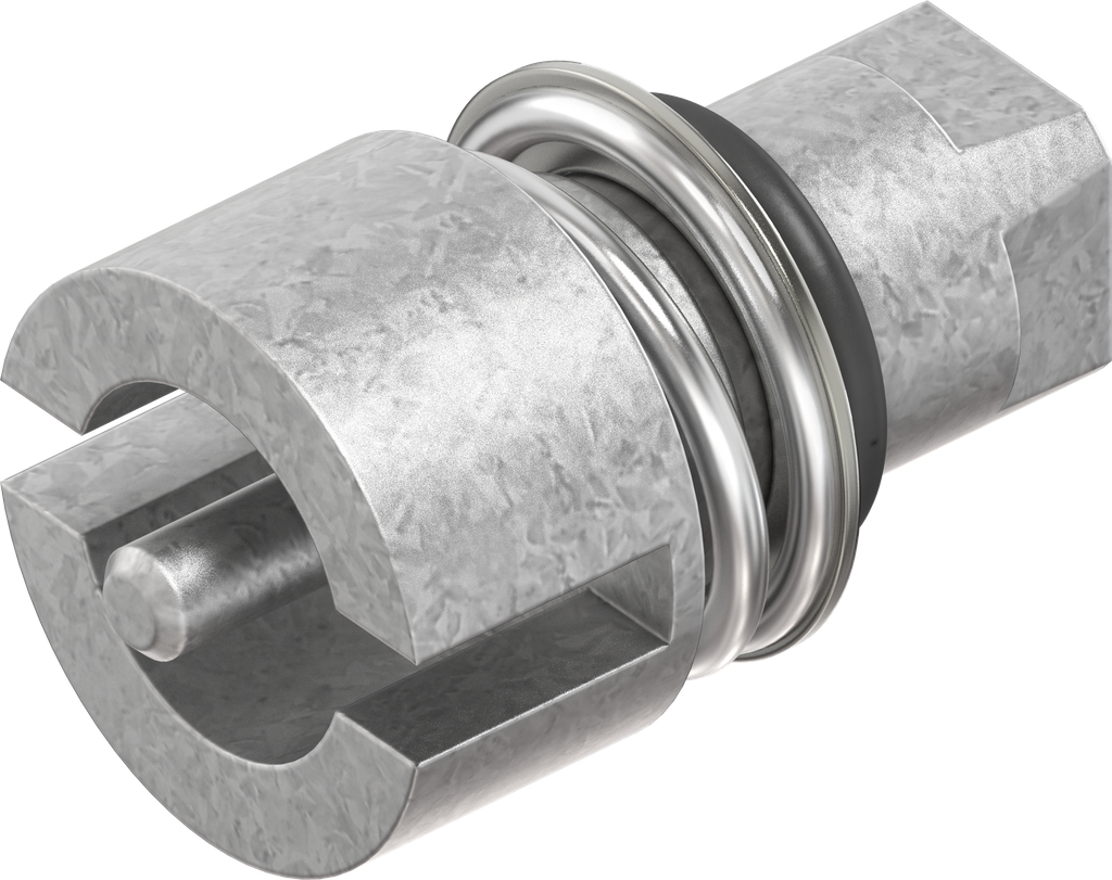 Insert double bit 3, Zinc die raw