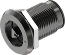 Dreh-Spann-Verschluss Dreikant 6,5 Ausführung links, Aluminium harteloxiert und Edelstahl AISI 316