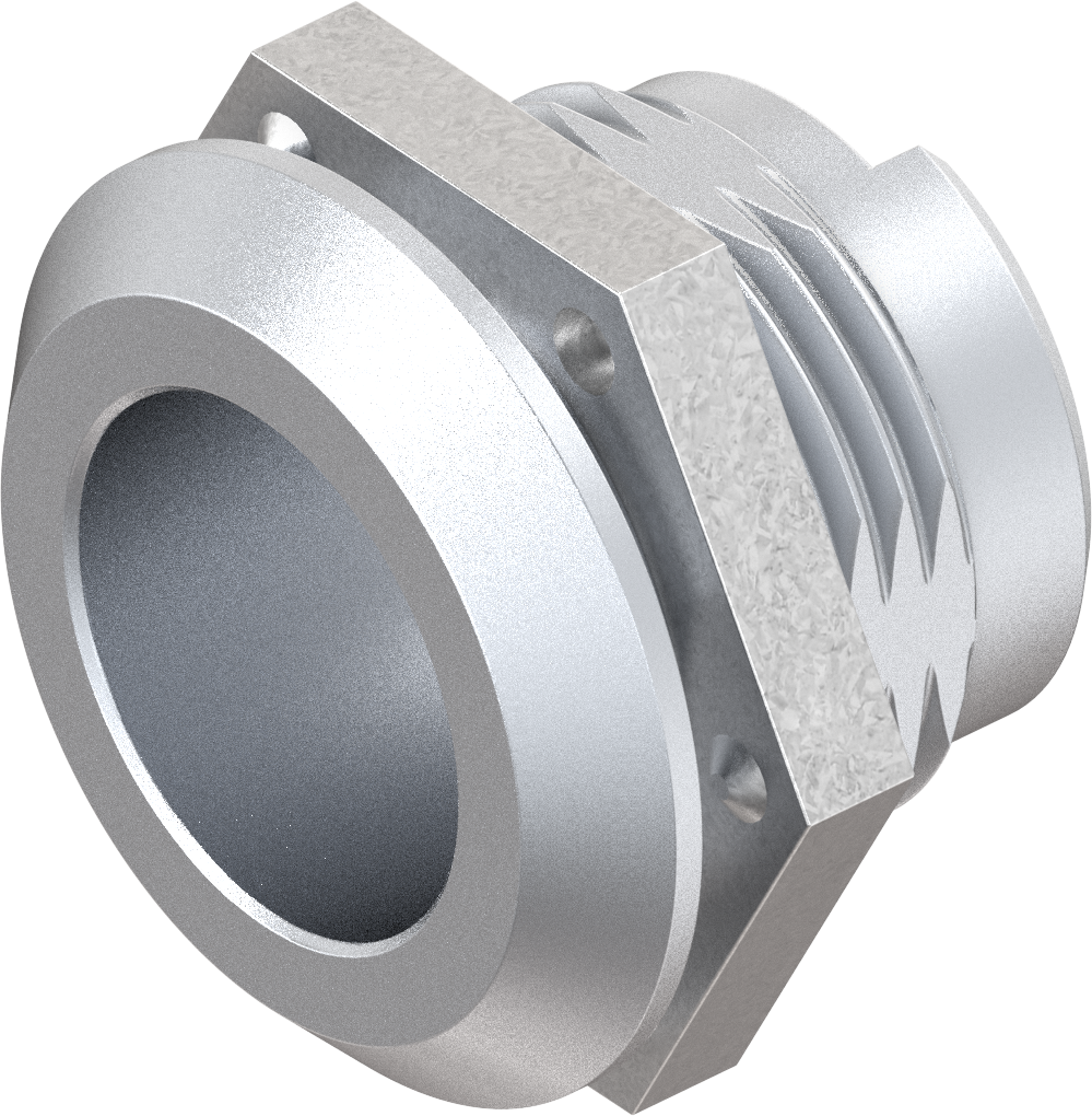 Carcasa, zamak cromado mate