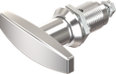 T-handle quarter turn, non-keyed, Zinc die chrome-plated