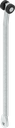 Rundstange L = 601 - 650 mm, Stahl verzinkt