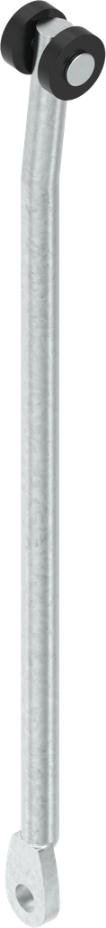 Round rod L = 317 mm, Steel zinc-plated
