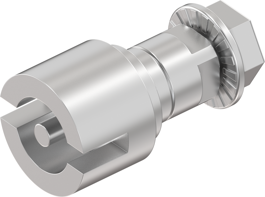 Insert double bit 3, Stainless steel AISI 303